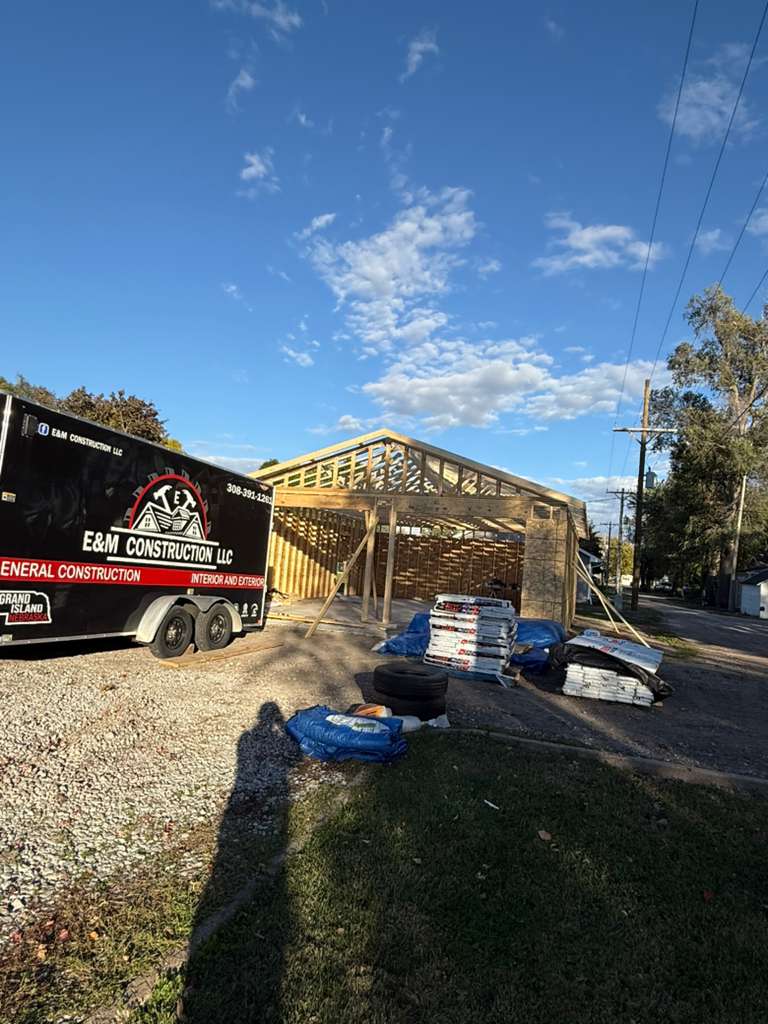 E&M Construction team at work