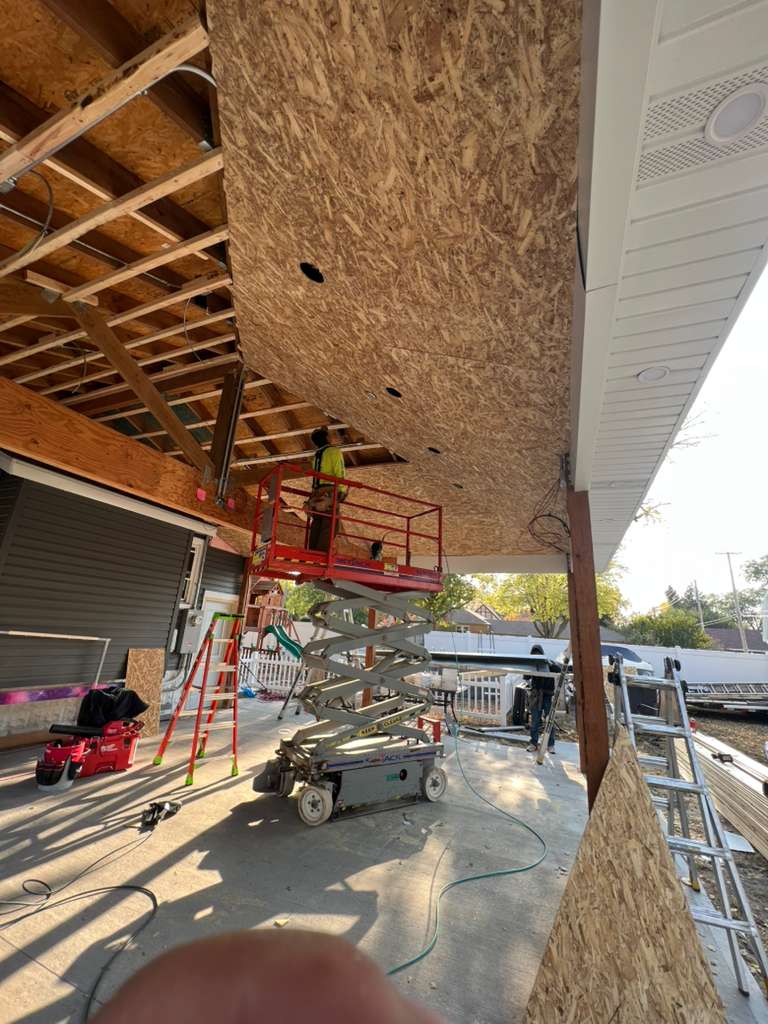 Siding installation